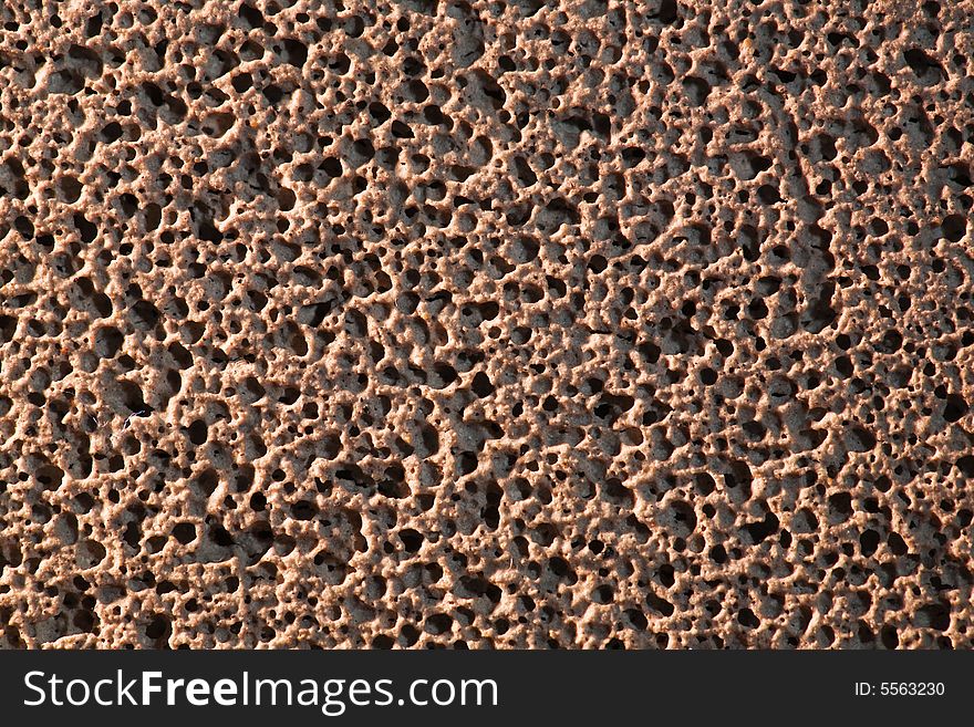 Abstract macro of texture pumice stone. Abstract macro of texture pumice stone