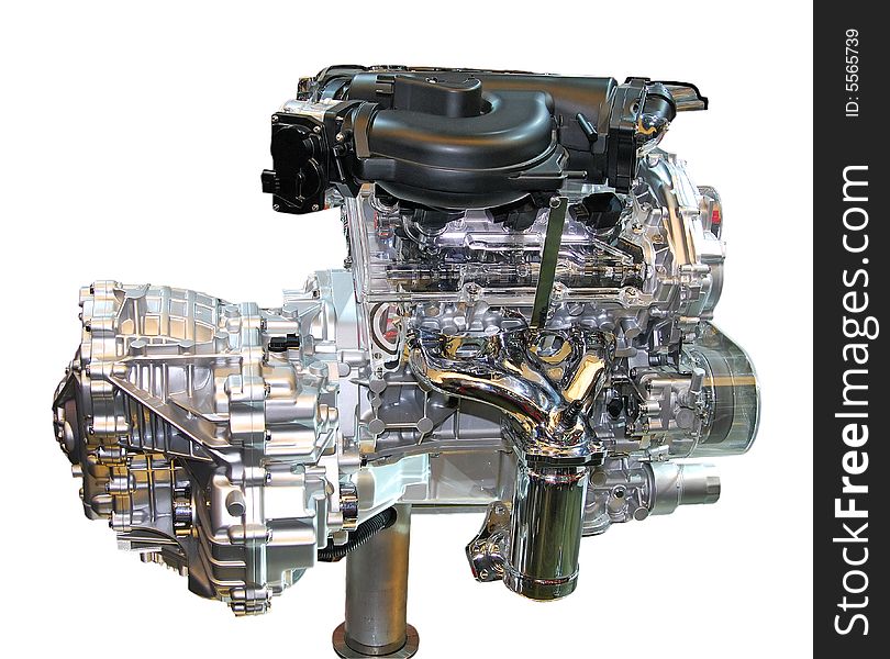 Isolated Vehicle Engine