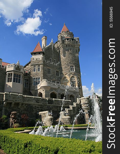 Casa Loma, a major tourist attraction in Toronto.