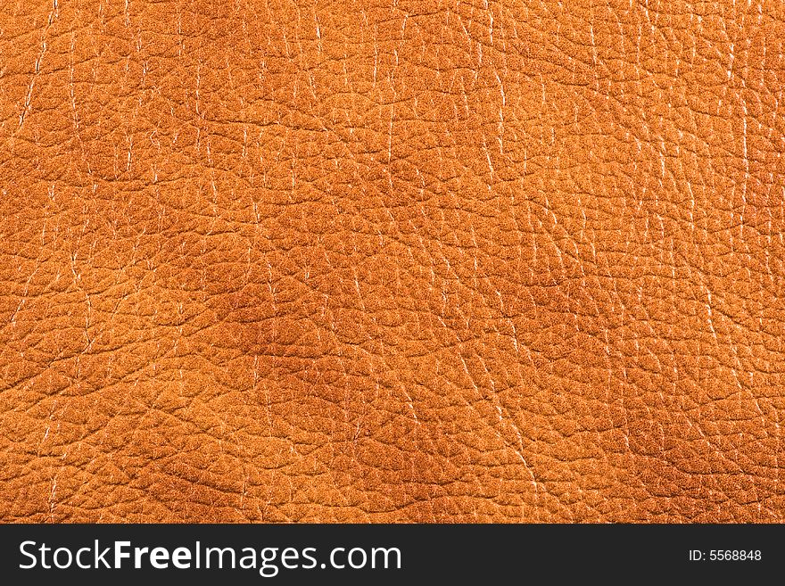 Natural qualitative brown leather texture. Close up. Natural qualitative brown leather texture. Close up.