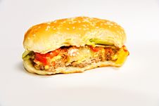 Hamburger Royalty Free Stock Photo Hamburger Royalty Free Stock Photo