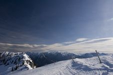 Mountains Range In Winter Royalty Free Stock Images Mountains Range In Winter Royalty Free Stock Images