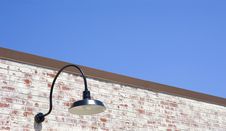 Old Lamp On Old Brick Wall Stock Image Old Lamp On Old Brick Wall Stock Image
