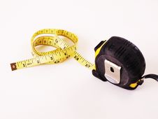 Floppy Measuring Tape Out Of Steel Measuring Tape Stock Photos Floppy Measuring Tape Out Of Steel Measuring Tape Stock Photos