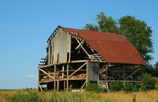Old Broken Down Hay Barn Stock Image Old Broken Down Hay Barn Stock Image