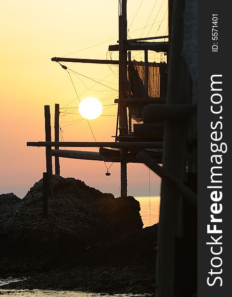 Trabocco Into The Sunset