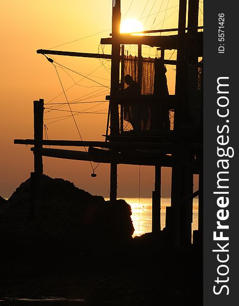 Trabocco Into The Sunset