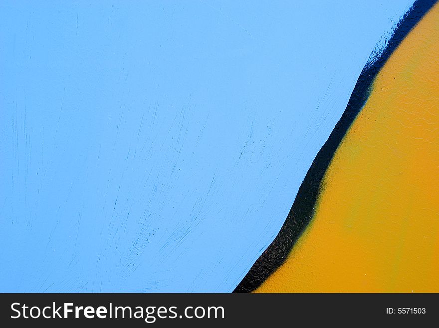 Abstract image of a coastline. Abstract image of a coastline