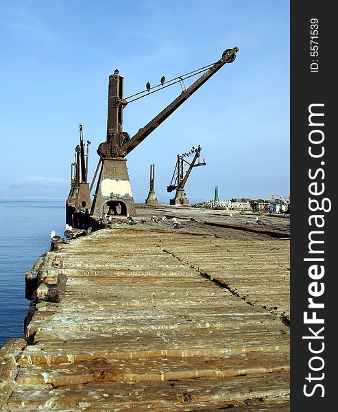 Old Cranes, Antofagasta, Chile