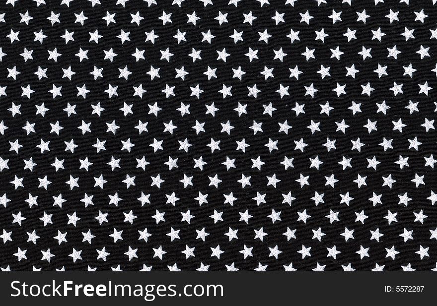 High resolution fabric texture - stars