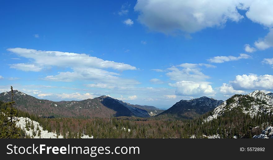 Mountain scene, Velebit, Croatia 2