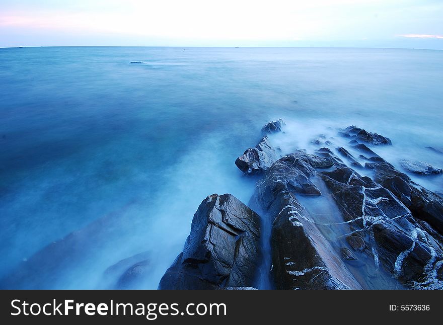 Night beach