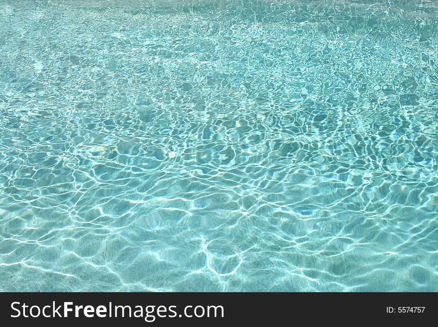 Horizontal clear water- pool surface, background. Horizontal clear water- pool surface, background