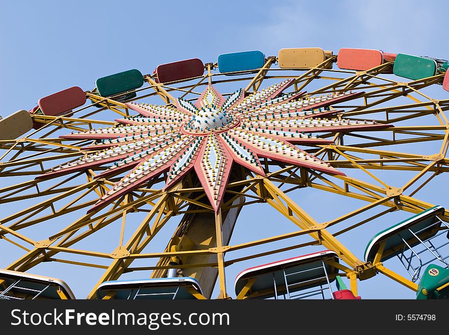 Colorful Ferris Wheel