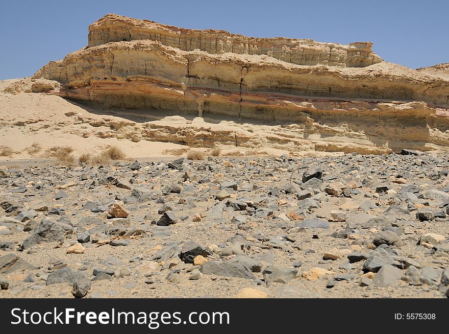 View Arabian Desert, Egypt, Africa.