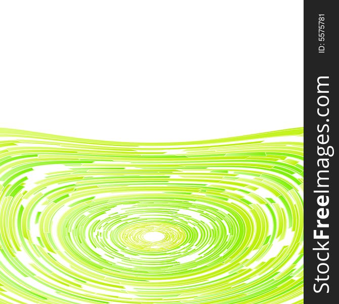 Vector illustration of a modern slick original abstract background in green color. Vector illustration of a modern slick original abstract background in green color.
