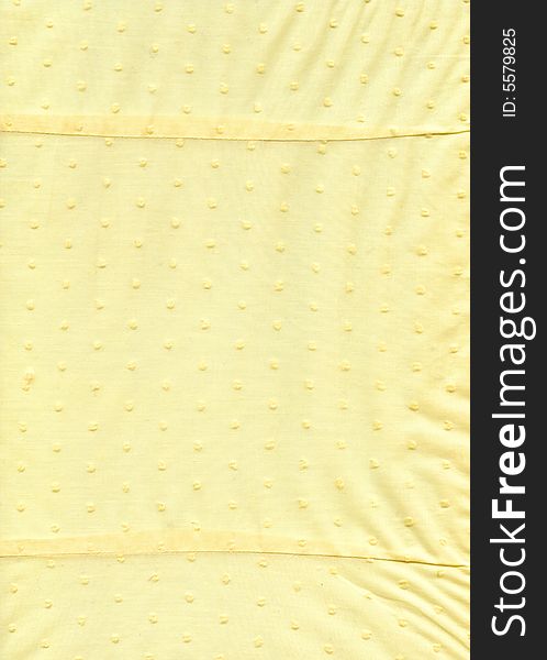 Yellow fabric textile texture to background