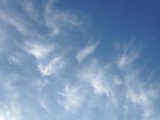 Clouds Above Jersey City, NJ. Royalty Free Stock Image Clouds Above Jersey City, NJ. Royalty Free Stock Image