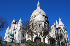 Montmartre. Sacred Heart Stock Photo Montmartre. Sacred Heart Stock Photo