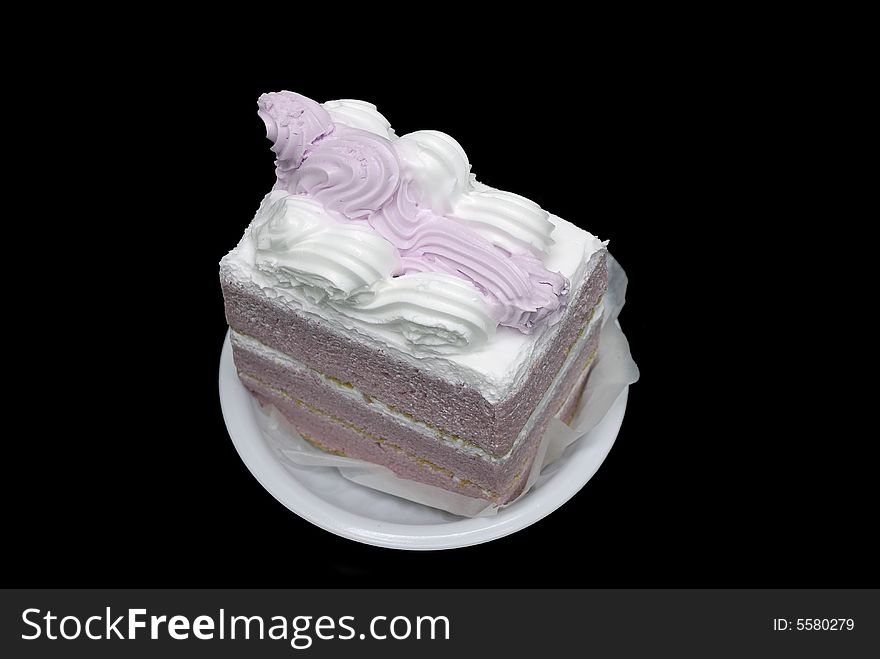 Isolated Cake