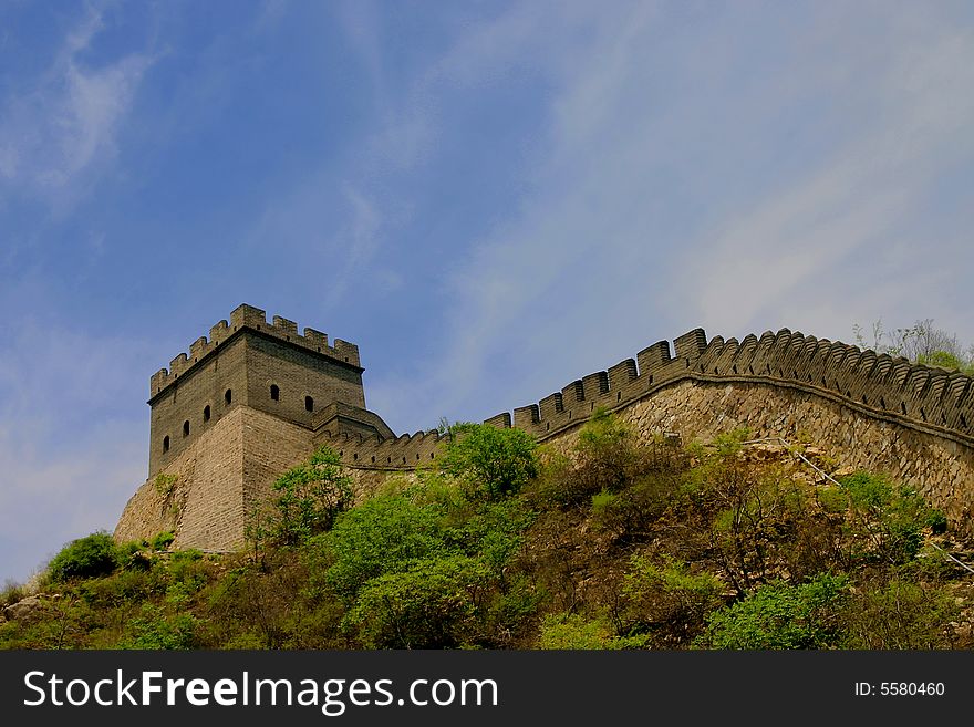 7th Post of Badaling Great Wall, Beijing, China. 7th Post of Badaling Great Wall, Beijing, China