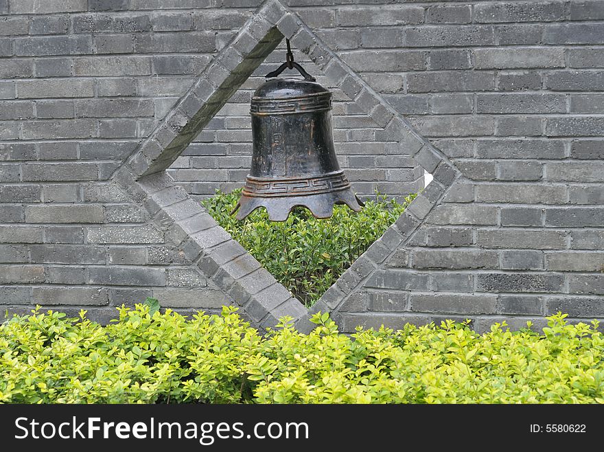 Bell in the wall, traditional building