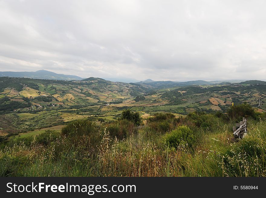 Lake Of Casoli In Abruzzo