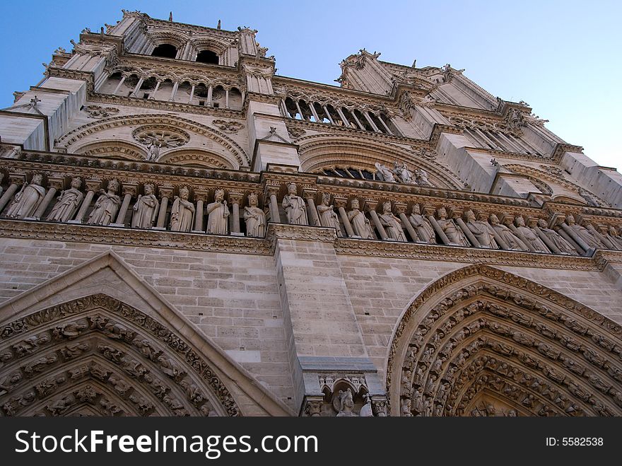 Notre Dame Cathedral. Paris, France