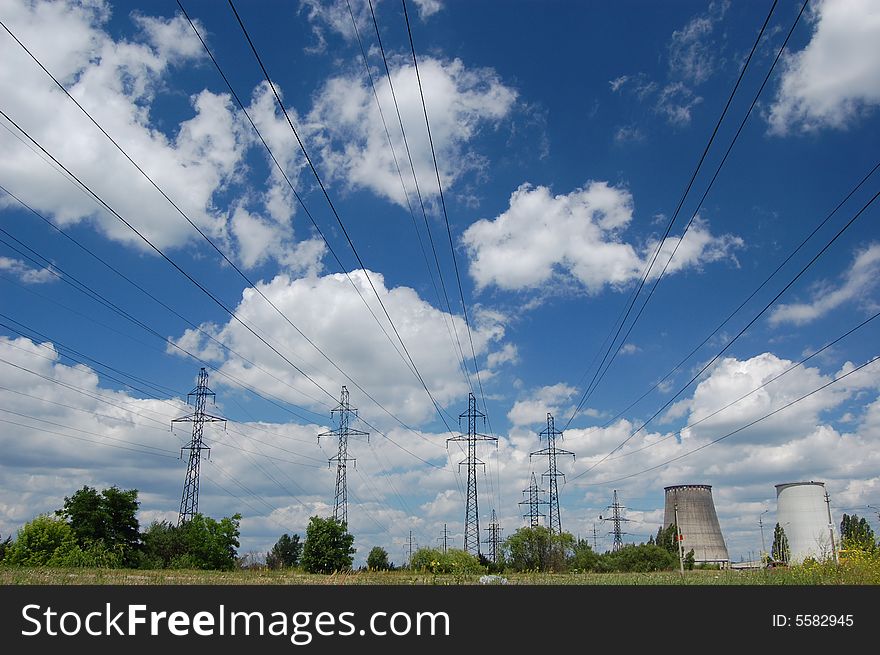 Power Plant. Kiev,Ukraine