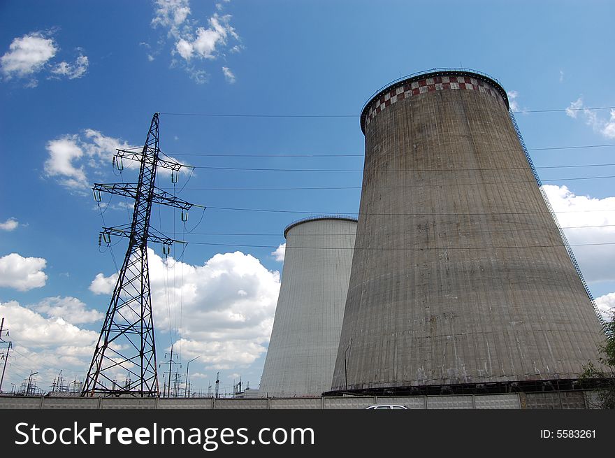 Power plant. Kiev,Ukraine