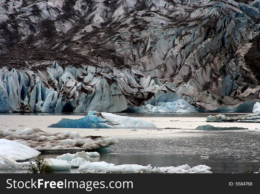 Million years glacier in Alaska
