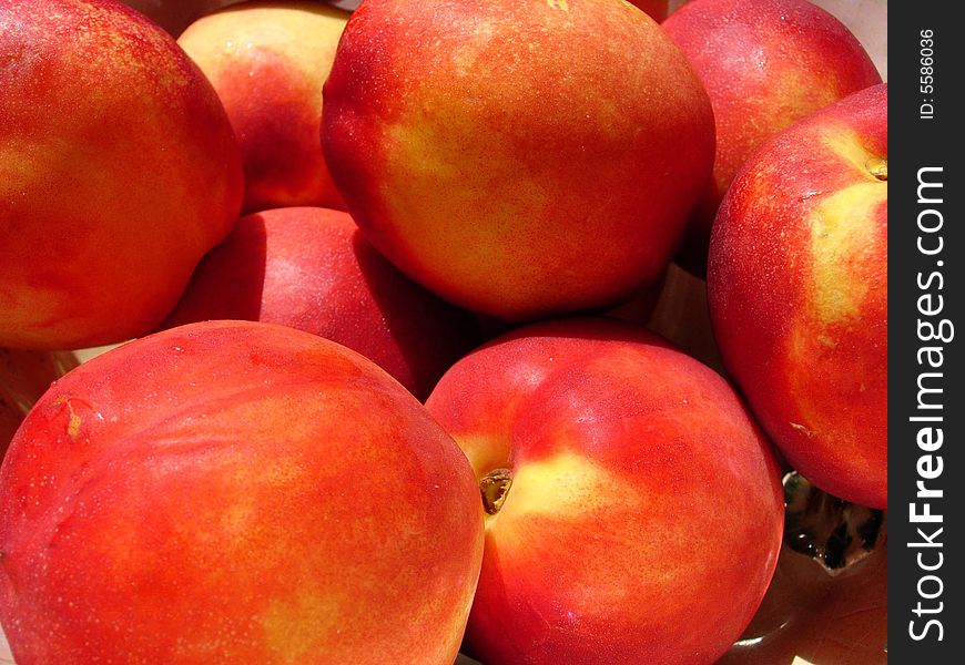 Organic Peaches