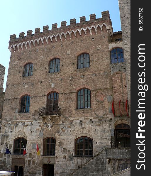 San Gimignano Museum that provides access to the main tower