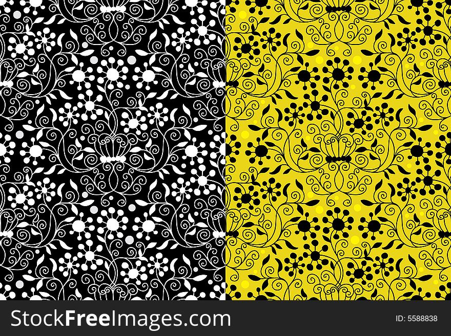 Seamless background from a floral ornament, Fashionable modern wallpaper or textile. Seamless background from a floral ornament, Fashionable modern wallpaper or textile