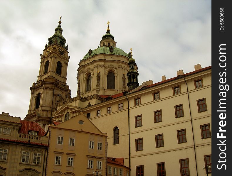 Church of Saint Nicholas in the Czech city of Prague