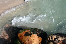 Rocky Beach Royalty Free Stock Photos Rocky Beach Royalty Free Stock Photos