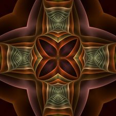 Silk Cross Mandala Royalty Free Stock Images Silk Cross Mandala Royalty Free Stock Images