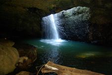 Natural Bridge, South-East Queensland, Australia Stock Photos