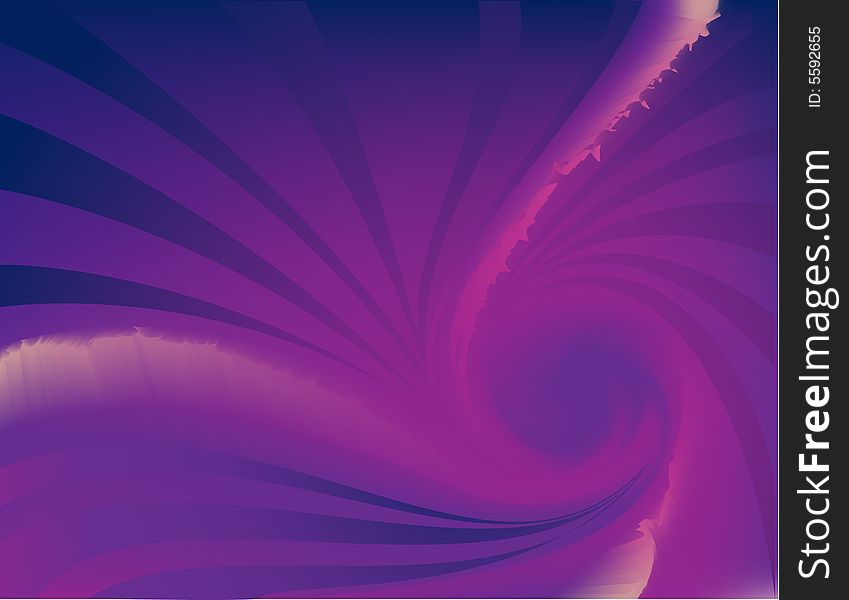 Swirl abstract design element in blue and purple. Swirl abstract design element in blue and purple