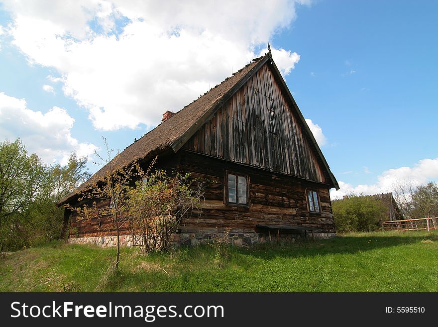 Photo of old village (cottage)