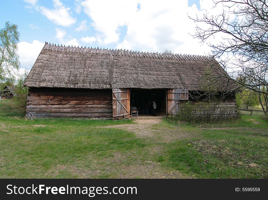 Photo of old village (cottage)