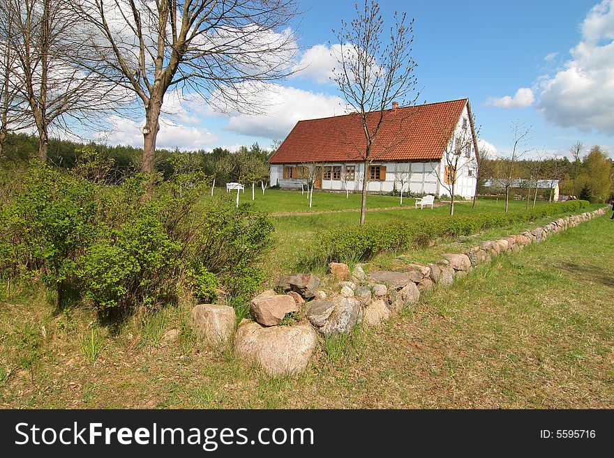 Photo of old village (cottage)