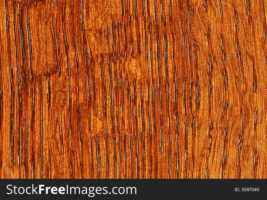 Close-up of Quarter Sawn Oak