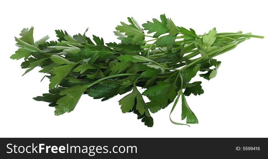 Cooking garden greenery greens parsley spice stuff vegetables isolated food