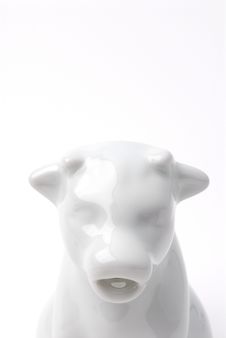 Cow Creamer Head Stock Photography