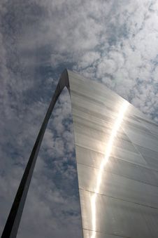 Gateway Arch 1 Royalty Free Stock Images
