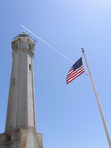 Alcatraz Lighthouse Stock Photography Alcatraz Lighthouse Stock Photography