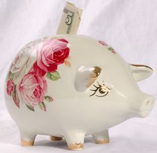 A Piggy Bank Royalty Free Stock Photos