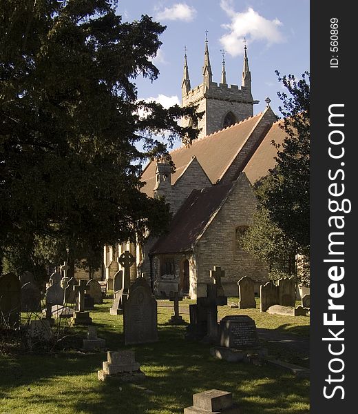 Old English Churchyard