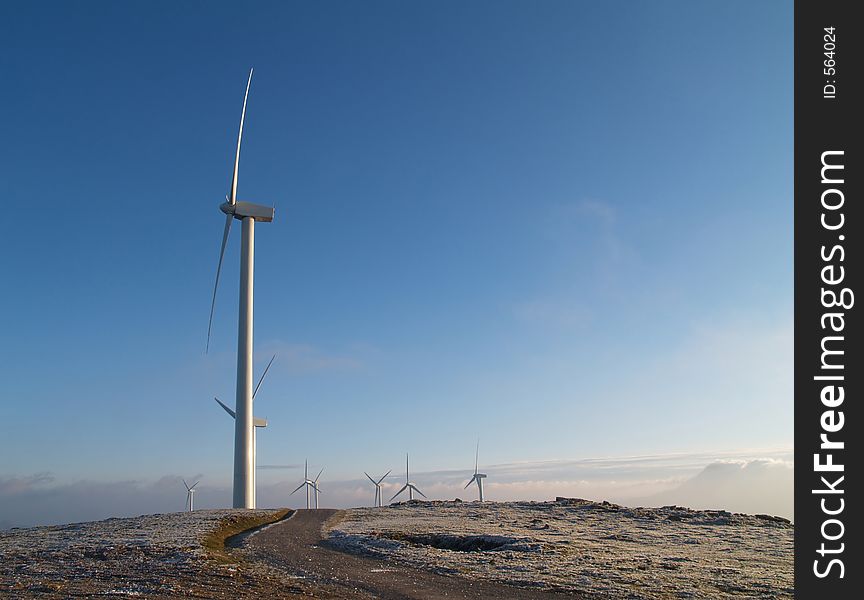 Wind mill farm